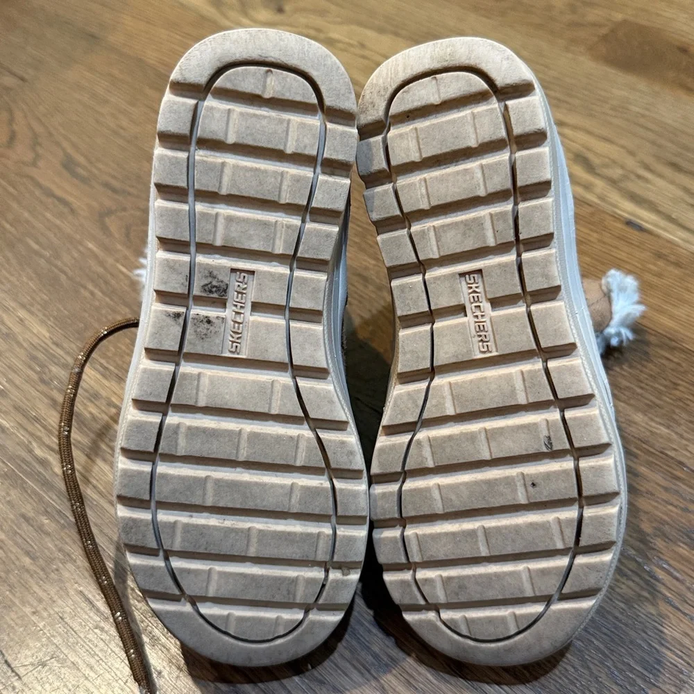 Skechers | Faux Fur Lace Up Boots for Girls